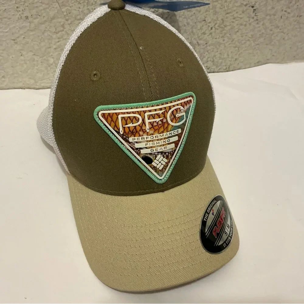 NWT Columbia PFG Flex fit Mesh Hat Size S/M